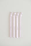 Glass Straws Bent Set