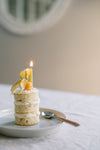 Beeswax Candles Natural Birthday