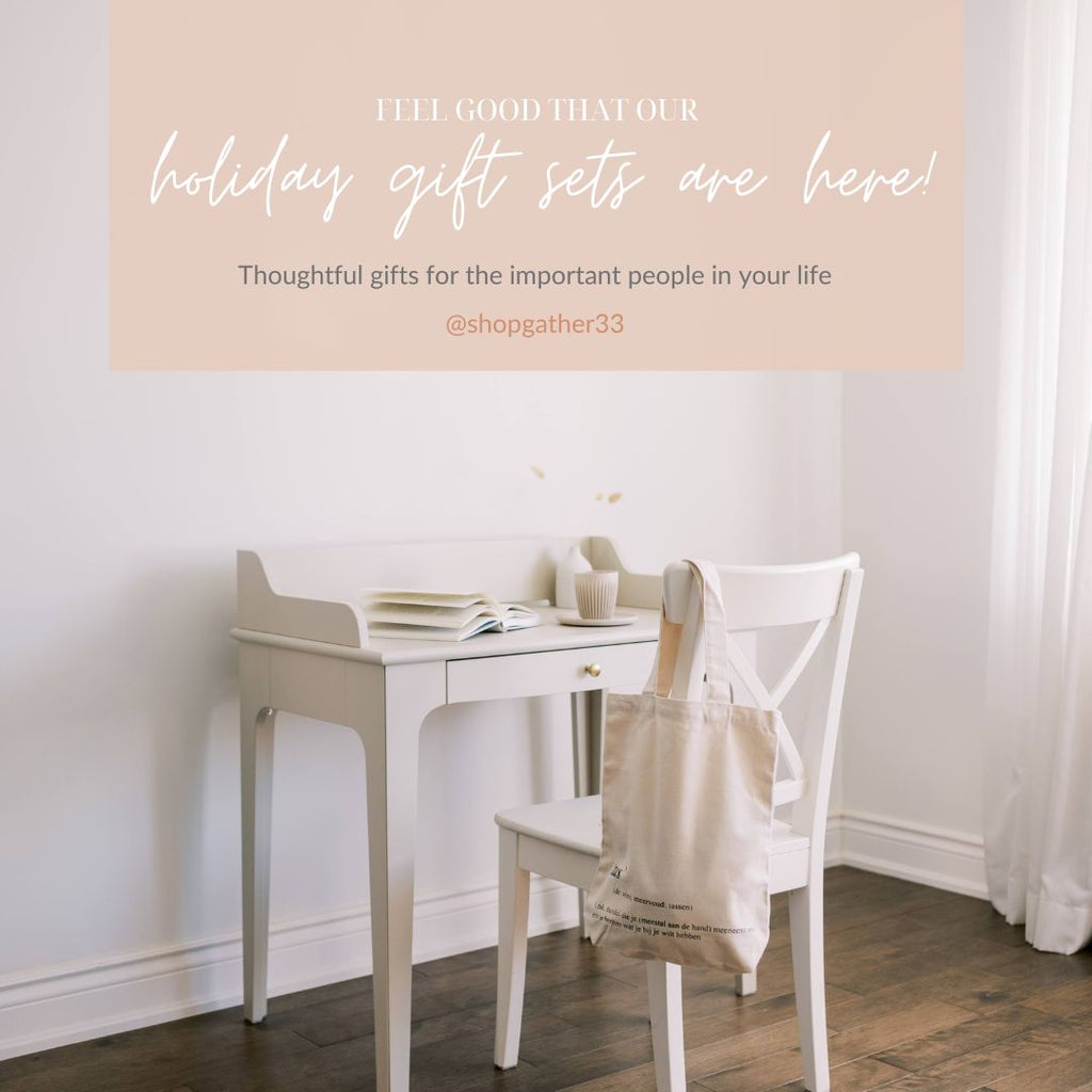 Feel good that our holiday gift sets are here!