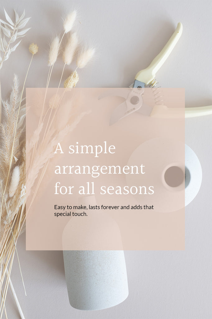 Tips Tuesday - A Simple Arrangement for all Seasons