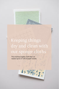 Friday Faves - Keeping things dry and clean with our sponge cloths