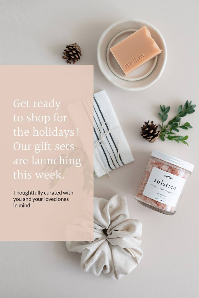Get ready to shop for the holidays! Our gift sets are launching this week.