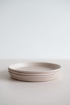 CINK eco-friendly sustainable children's bamboo plates set of 3 in fog.