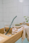 Glass Straws Bent Set